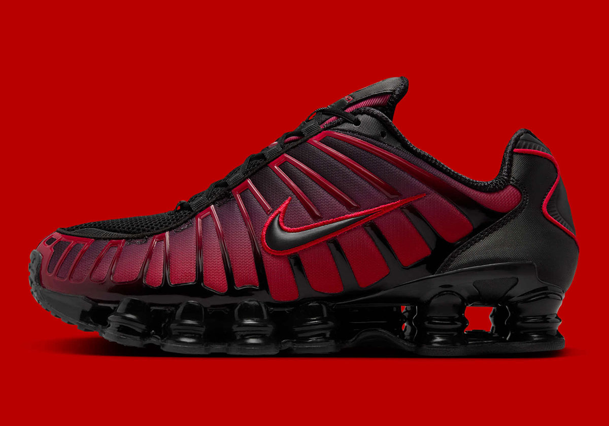 Nike Shox Tl Black Red If6202 001 8