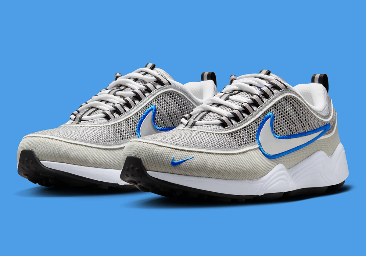 Nike Zoom Spiridon Og Metallic Silver Signal Blue Black Hf9117 003 1