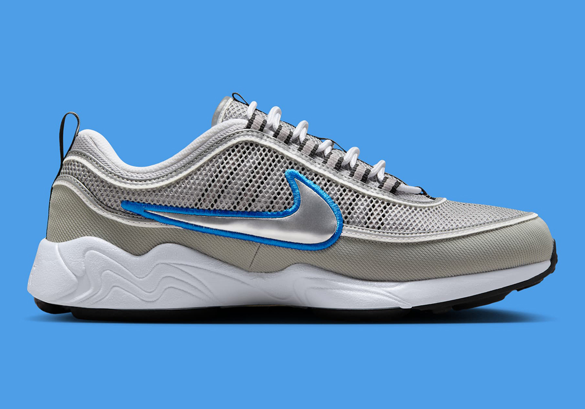 Nike Zoom Spiridon Og Metallic Silver Signal Blue Black Hf9117 003 6