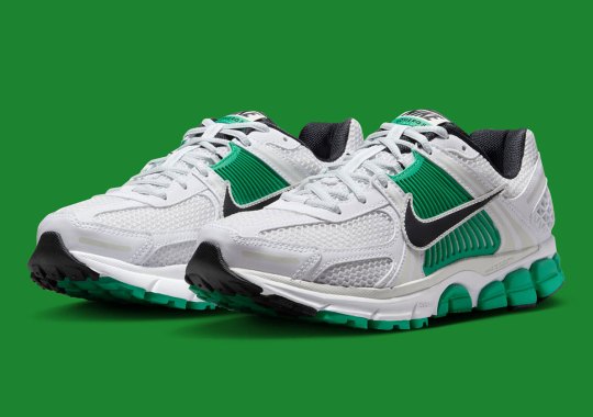 Celtics' "Stadium Green" Cracks The Nike Zoom Vomero 5