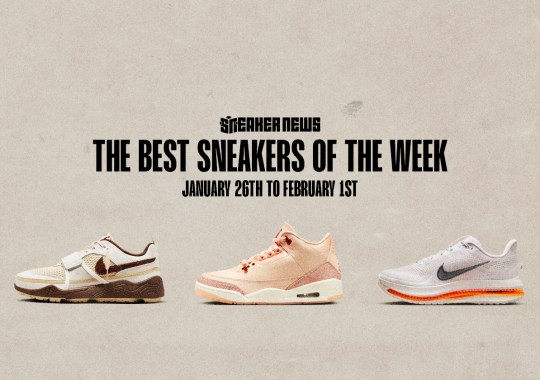 Travis Scott Shoes, "Valentine" Jordan 3, And This Week's Best Releases