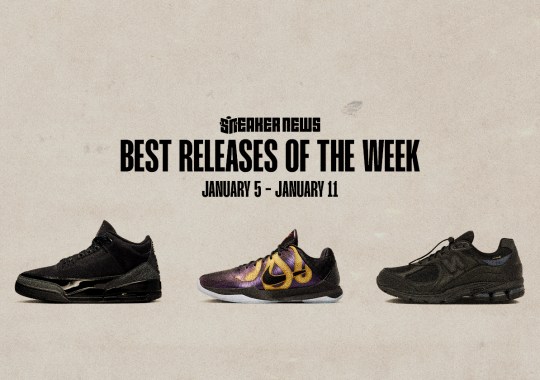 Jordan 3 "Black Cat," Kobe 5 "Eggplant" And All Of This Week's Best Releases