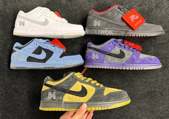 The Complete Supreme x Nike SB Dunk Low Collection Releases In May