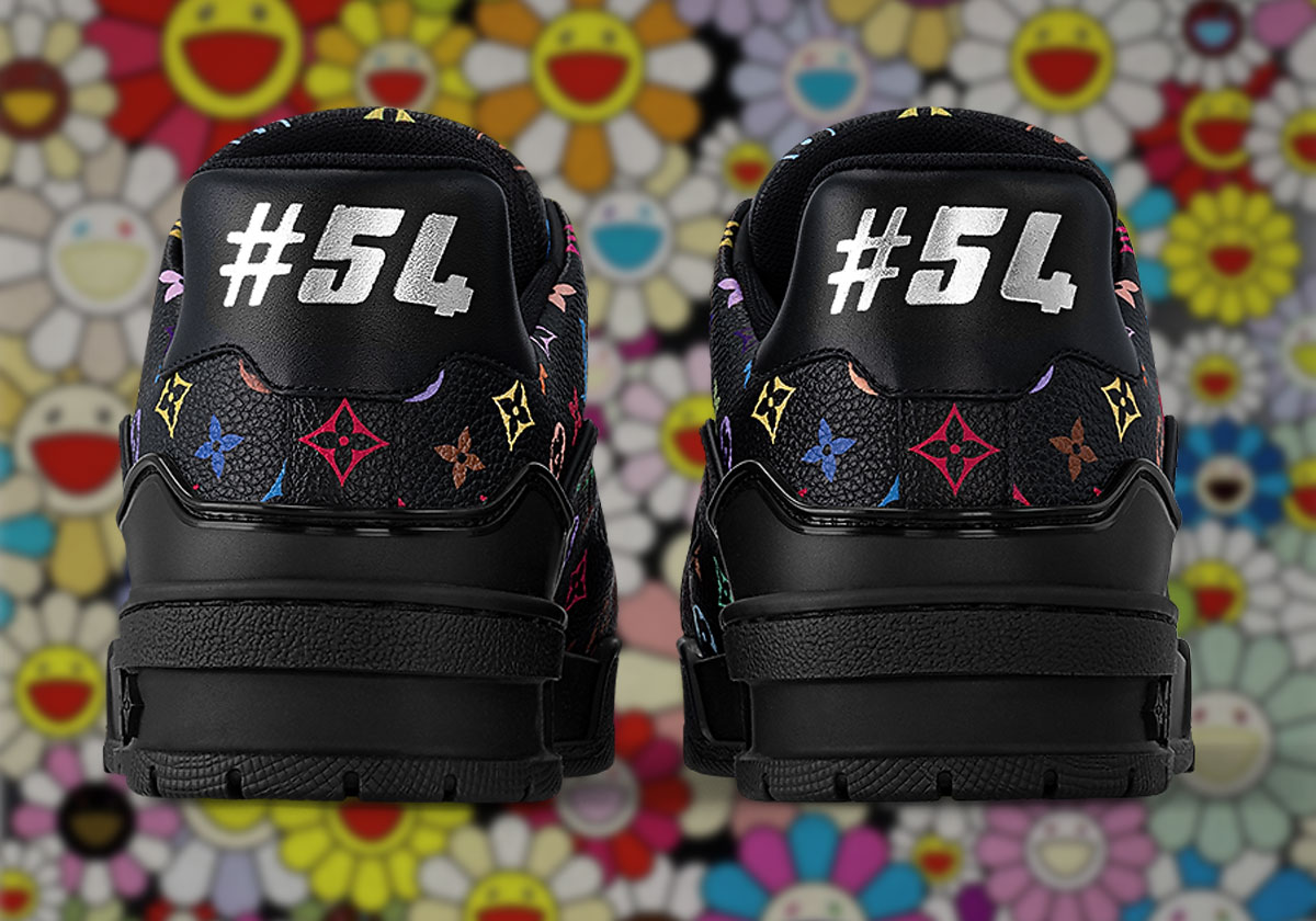 Takashi Murakami Louis Vuitton Trainer Black Release Date 3