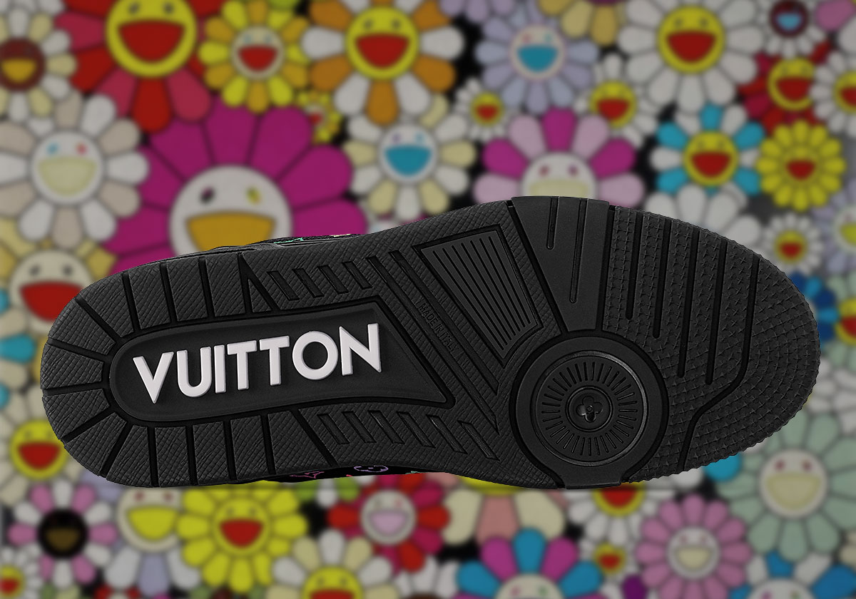 Takashi Murakami Louis Vuitton Trainer Black Release Date 4