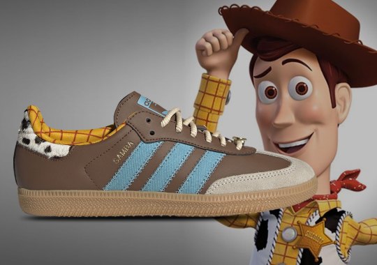 The Toy Story x adidas Samba "Woody" Is Available Now