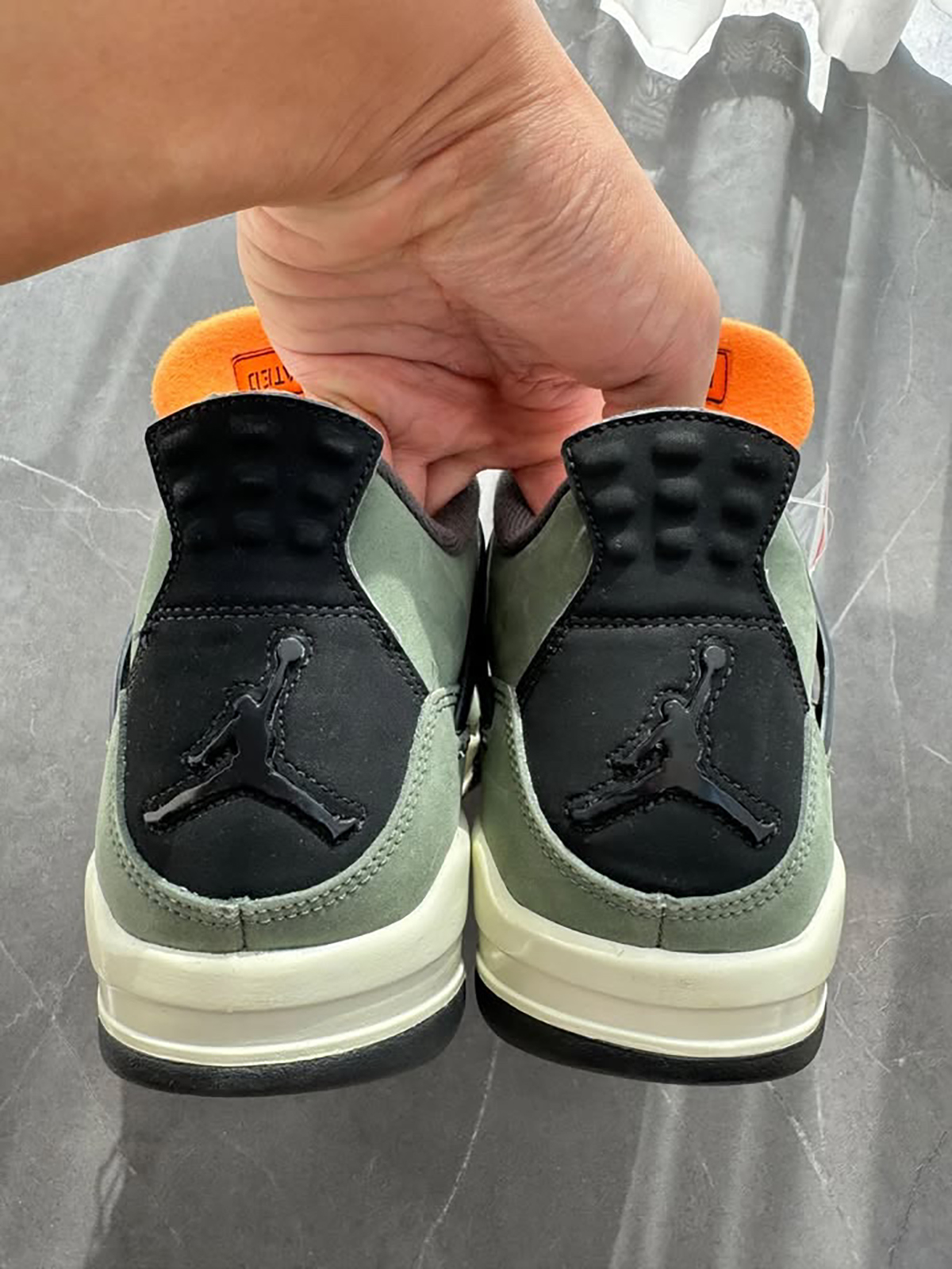 Undefeated Jordan 4 2017 Sample 2