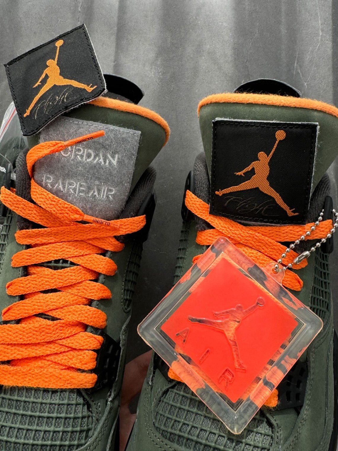 Undefeated Sneakers with Orange and Black Accents Buy Undefeated x Nike Zoom Kobe 1 Protro  main image 4