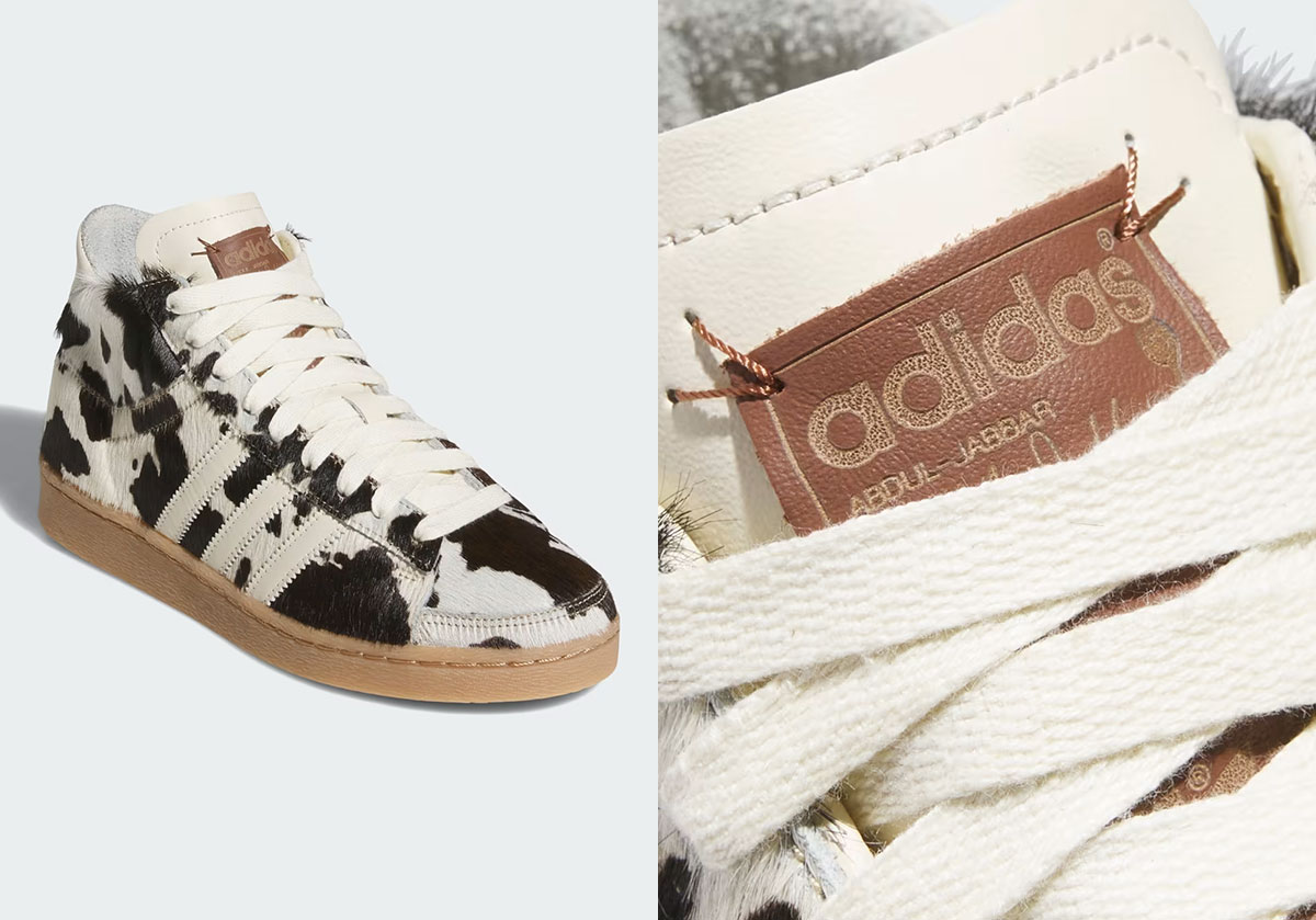 adidas Brings Faux Cowhide To Kareem Abdul-Jabbar's Signature Shoe