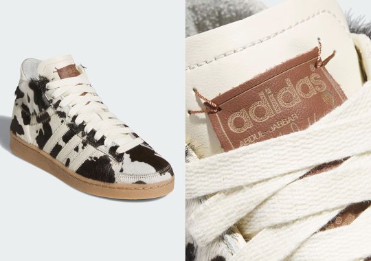 adidas Brings Faux Cowhide To Kareem Abdul-Jabbar's Signature Shoe