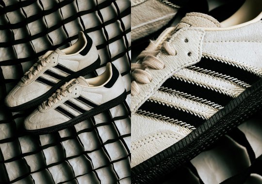 Wales Bonner-Lite: adidas Drapes The Samba In Pony Hair