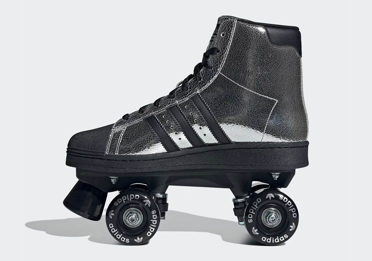 Adidas Superstar 82 Roller Skates Silver Jh5522 3