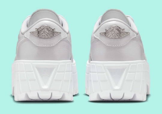 The Air Jordan 1 Low Brooklyn "Triple White" Gets Sterling Silver Accents