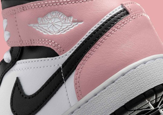 The Air Jordan 1 Mid Adopts A "Rust Pink" Colorway