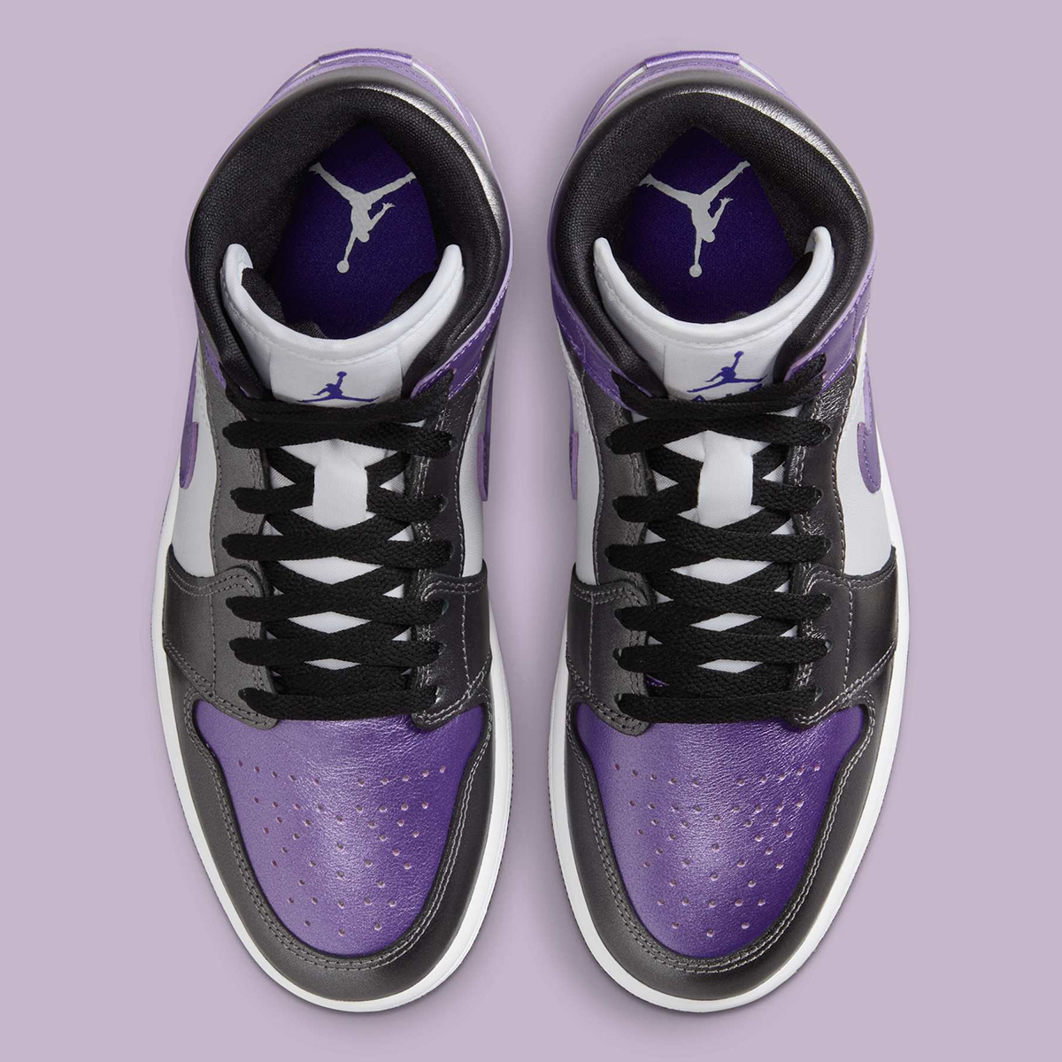 jordan 1 mid metallic purple