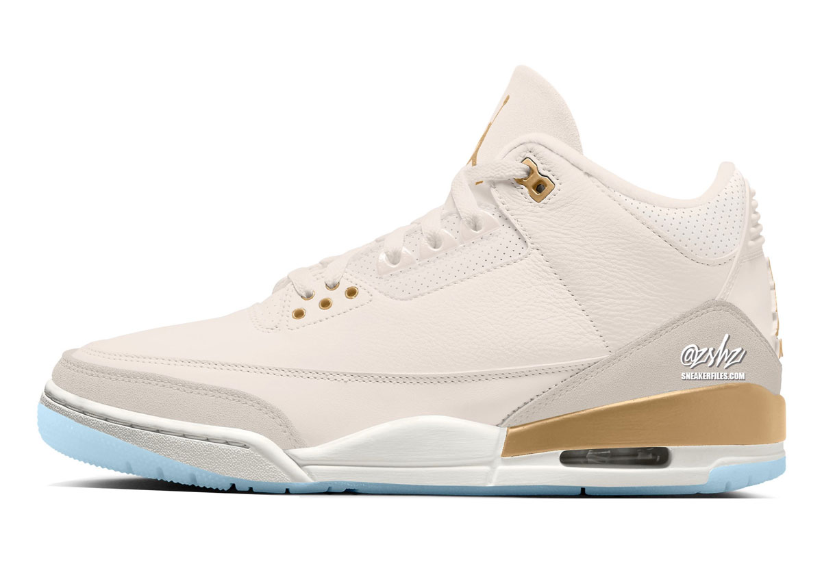 Air Jordan 3 “Champagne And Oysters” Releasing On November 22nd