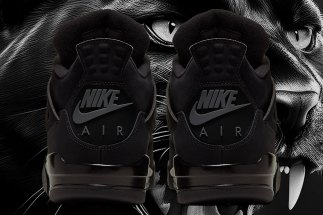 Air Jordan 4 “Black Cat” To Feature Nike Air Logo On The Heel