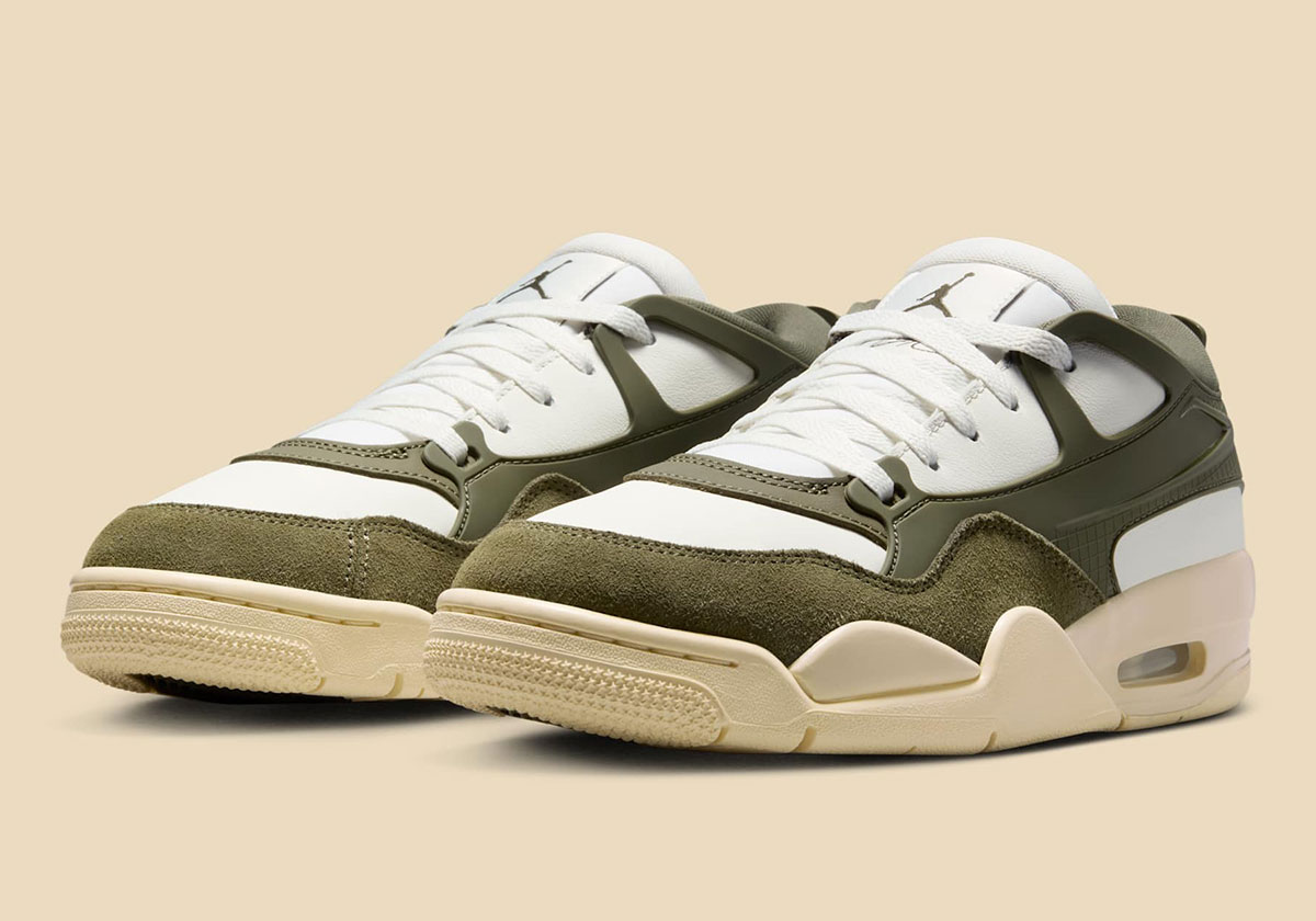 Air Jordan 4 Rm Sail Medium Olive Coconut Milk Fq7940 121 1