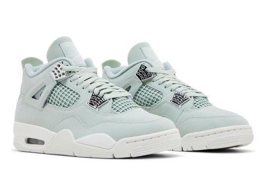 Detailed Look At The Air Jordan 4 “Seafoam”