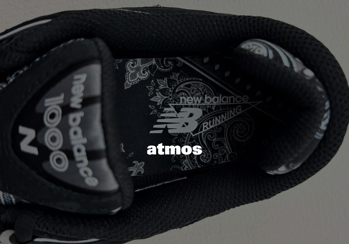 atmos Reveals Bandana Themed New Balance 1000 Collaboration