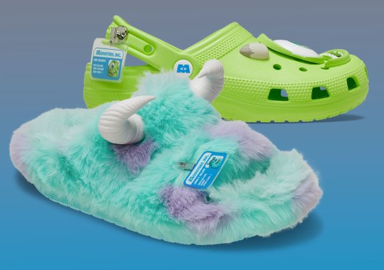 Sulley Adds A Fur-Covered Sandal To Monsters Inc. Crocs Collab