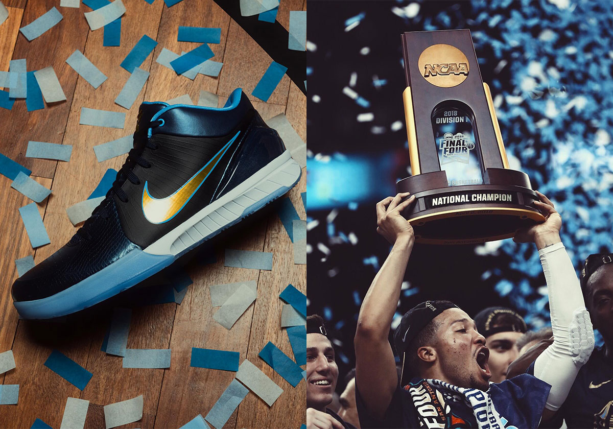 Jalen Brunson Reveals The Nike Kobe 4 Protro “The Natty’s” PE Inspired By Villanova Championships