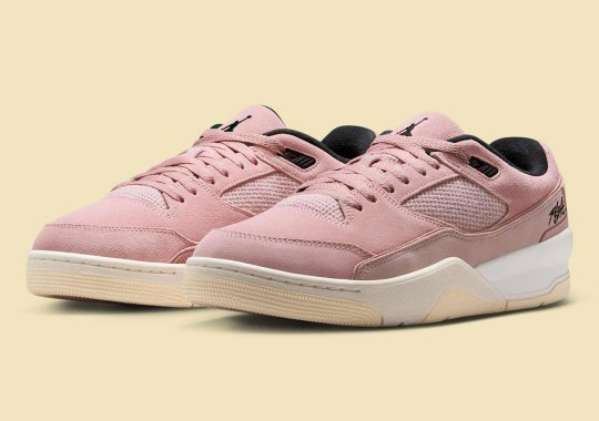 The Jordan Flight Court Adds A "Rust Pink" Colorway