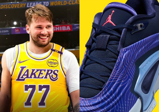 Luka Doncic May Make Lakers Debut In The Jordan Luka 3 “Purple Comet”