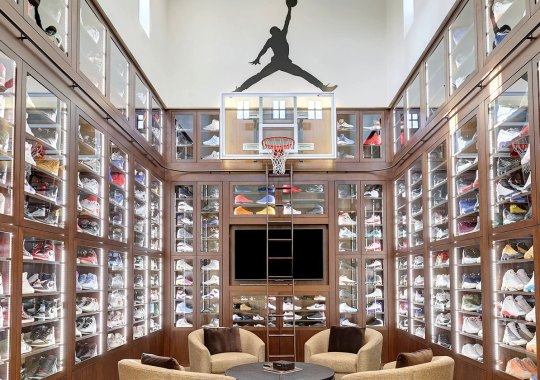 Incredible $300,000 Jordan Sneaker Room Found On Zillow