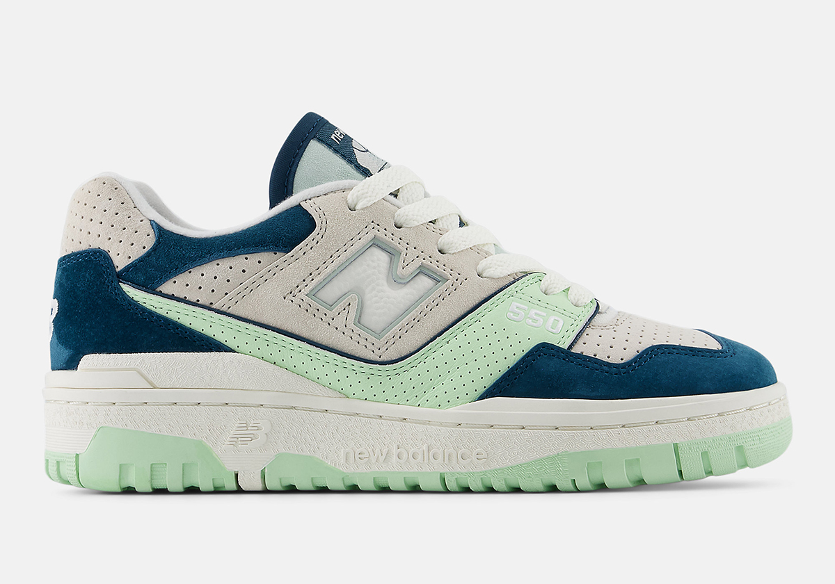 New Balance 550 Clay Ash Melon Water Bb550flv 5