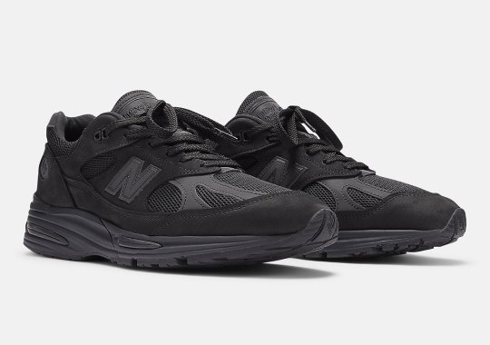 Dover Street Market Brings "Triple Black" To The New Balance 991v2