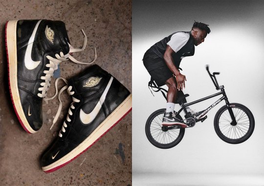 Nigel Sylvester Sports His Unreleased Air Jordan 1 Collaboration For Unbannable Series