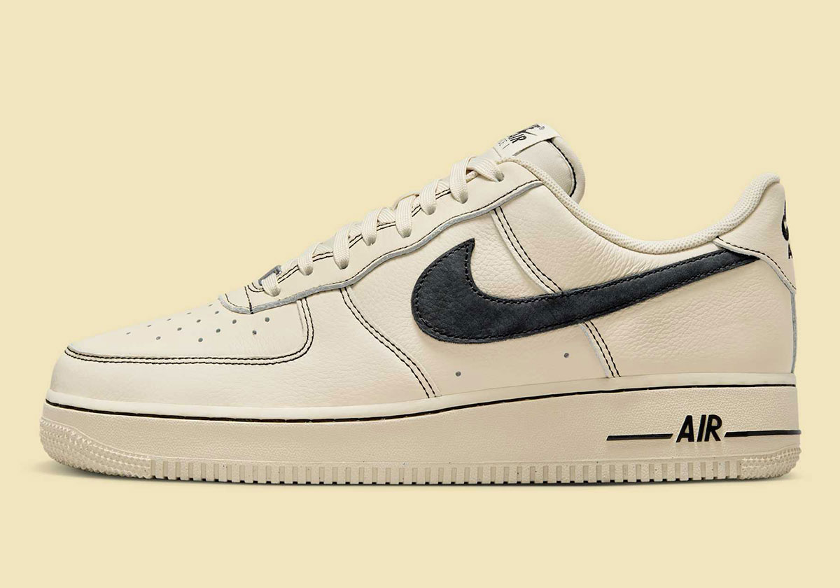 Nike Air Force 1 Low Light Khaki Black Hq2037 200 3