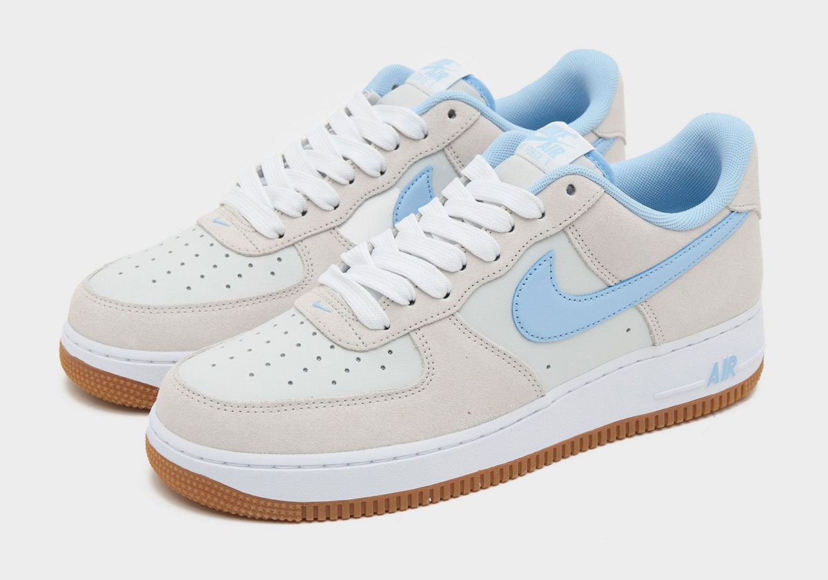 Nike Air Force 1 Low Photon Dust White Psychic Blue Ib6388 002 Jd 5