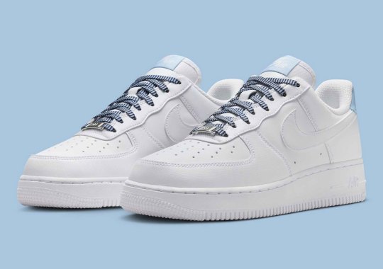 The Nike Air Force 1 Low Steps Into Snowy “Psychic Blue”