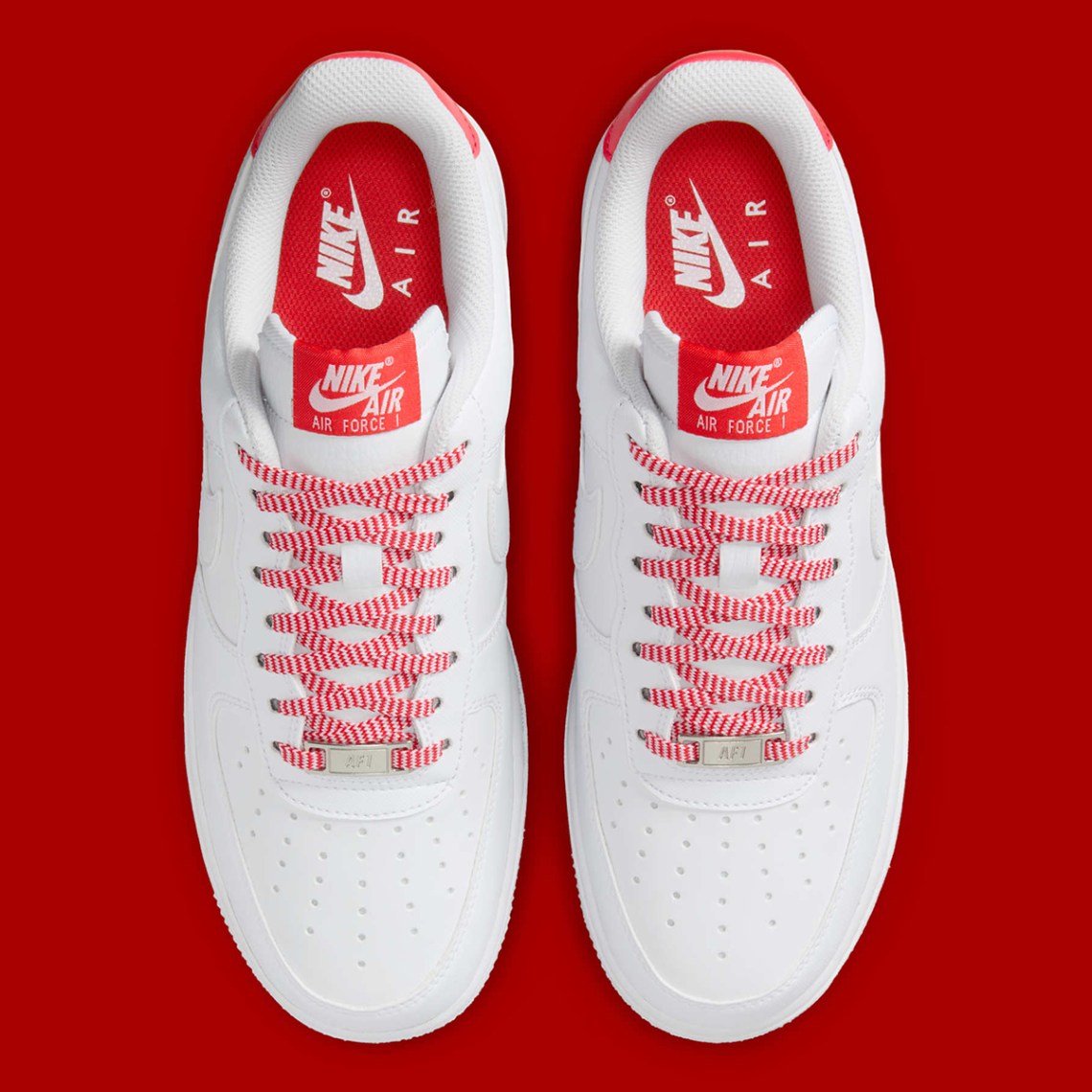 Nike Air Force 1 Low Red Laces IB7167-103 | SneakerNews.com display picture 2