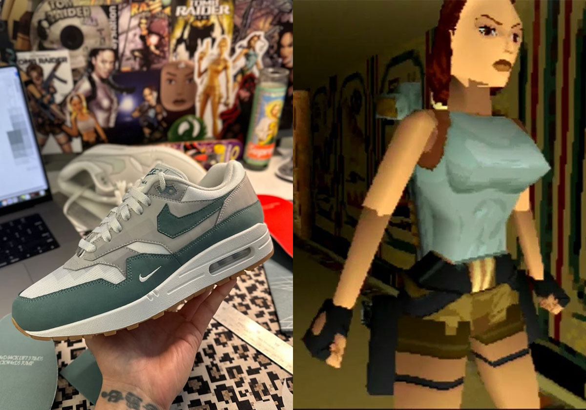 Is This Nike Air Max 1 Low Poly Inspired By Lara Croft's Tomb Raider?