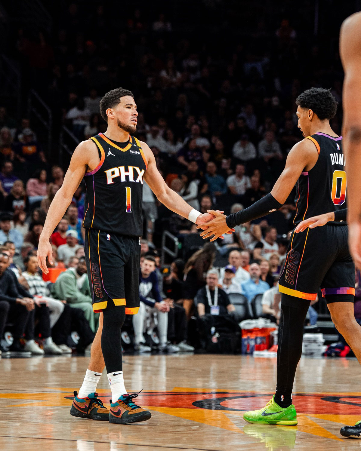 Nike Book 1 Pe Black Brown Teal Red 6