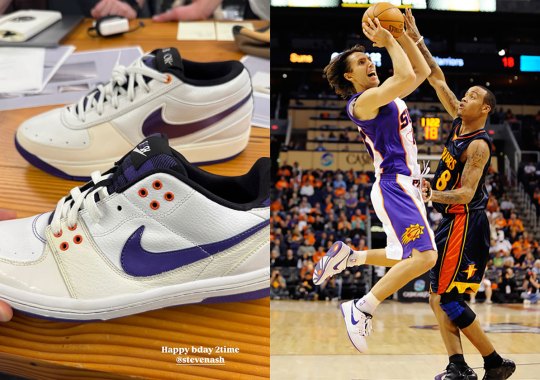 Devin Booker Shares Nike Book 1 PE Inspired By Steve Nash's Cradle Rock Signature Shoe