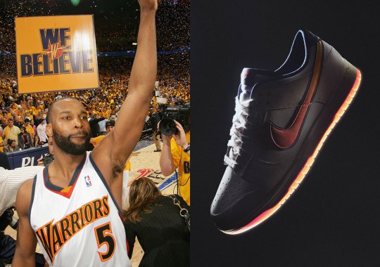 Nike Nods To The “We Believe” Warriors With All-Star Dunks And Air Force 1s