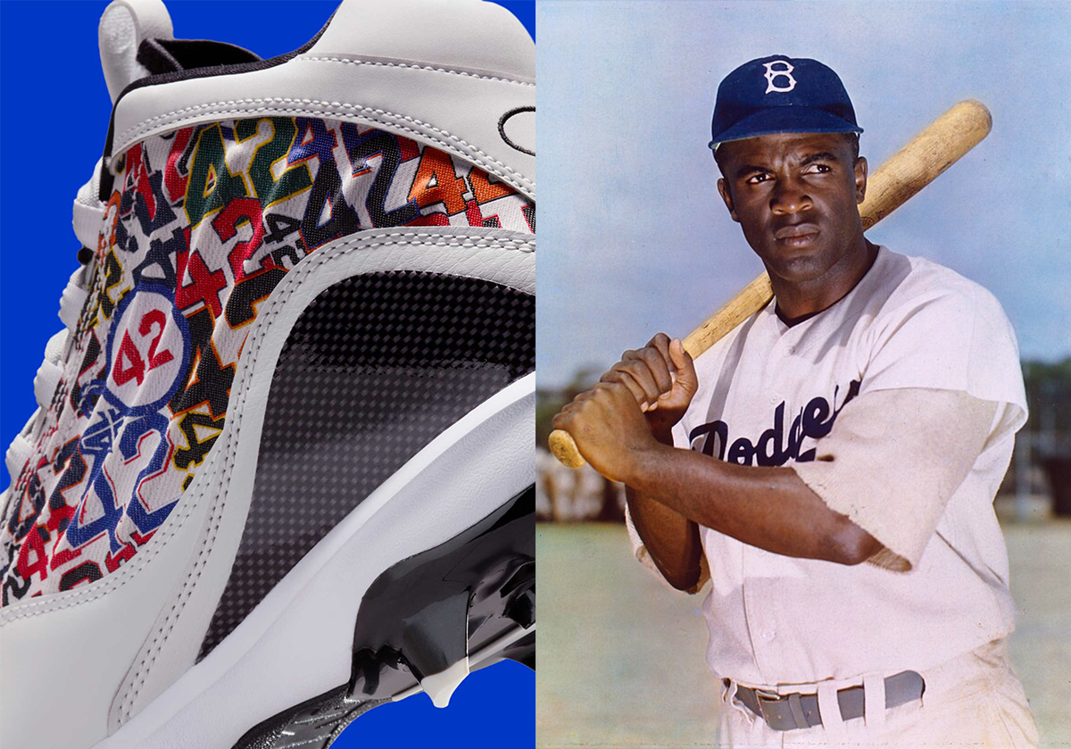 Nike Honors Jackie Robinson With Special Cleats Inspired By The Retired 42