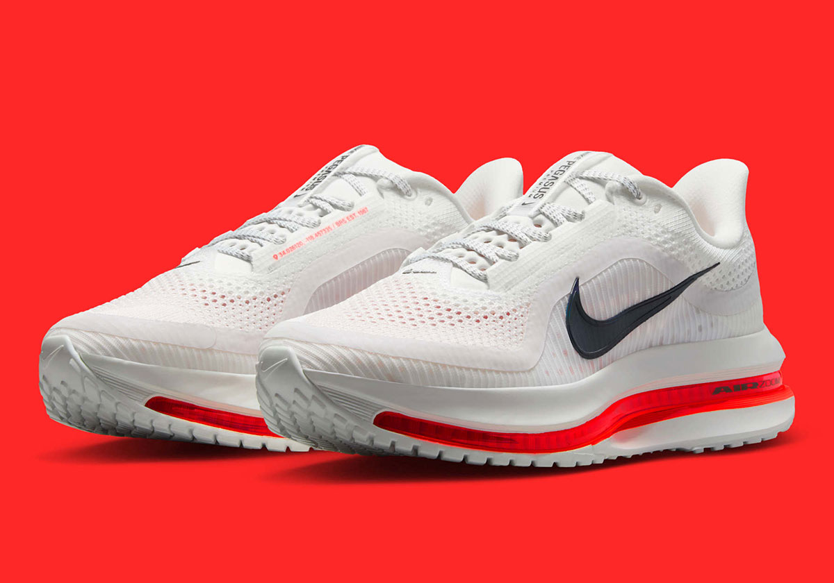 The Nike Pegasus Premium Trots Out A “Summit White/Bright Crimson” Colorway