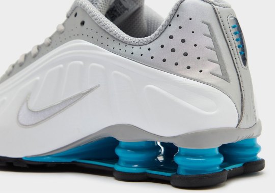 Nike Cools Off The Shox R4 With "Blue Lagoon" Accents