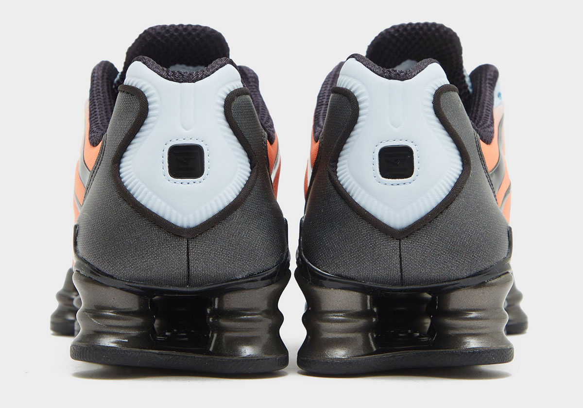 Nike Shox Tl Blue Tint Black Total Orange Ar3566 401 Jd 4