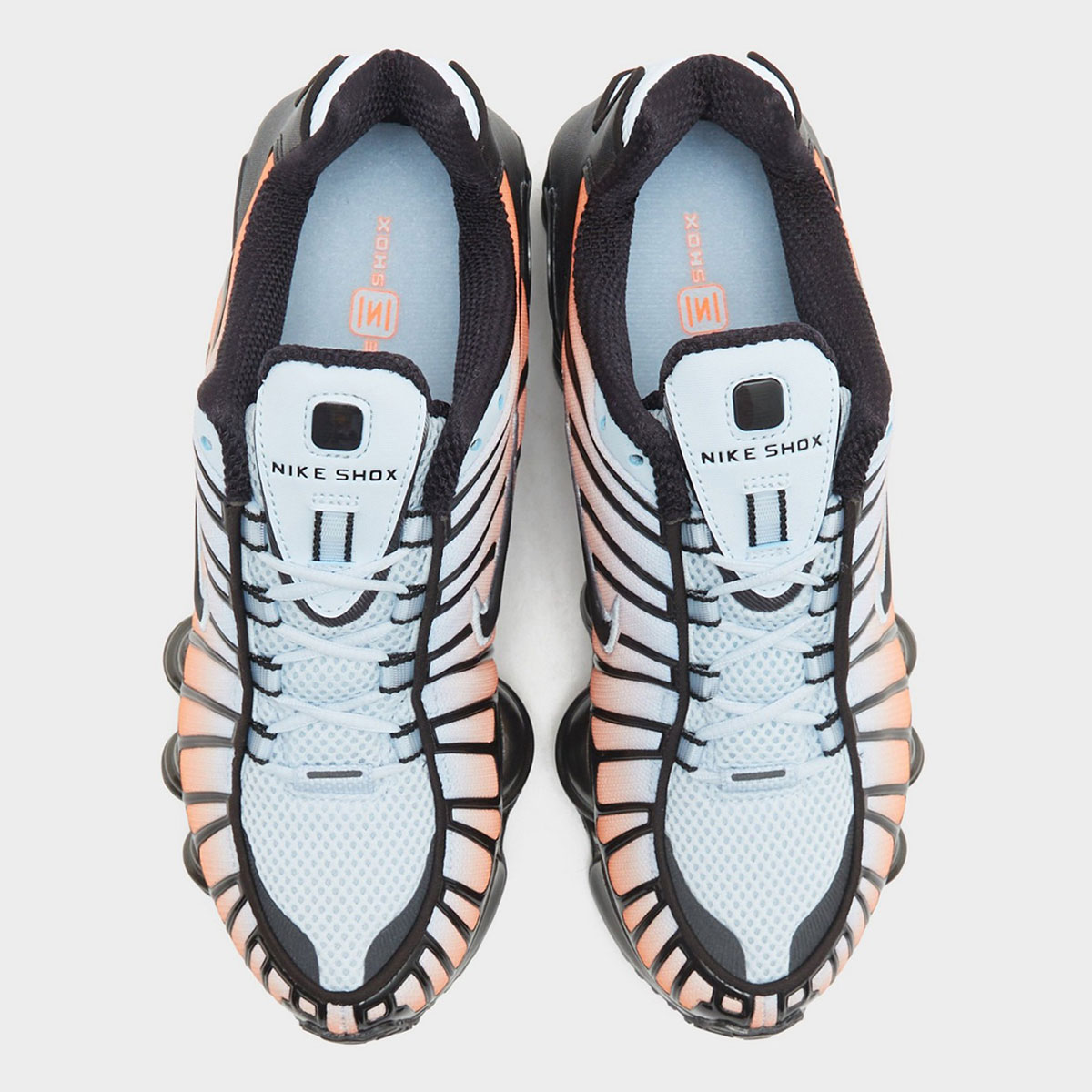 Nike Shox Tl Blue Tint Black Total Orange Ar3566 401 Jd 5