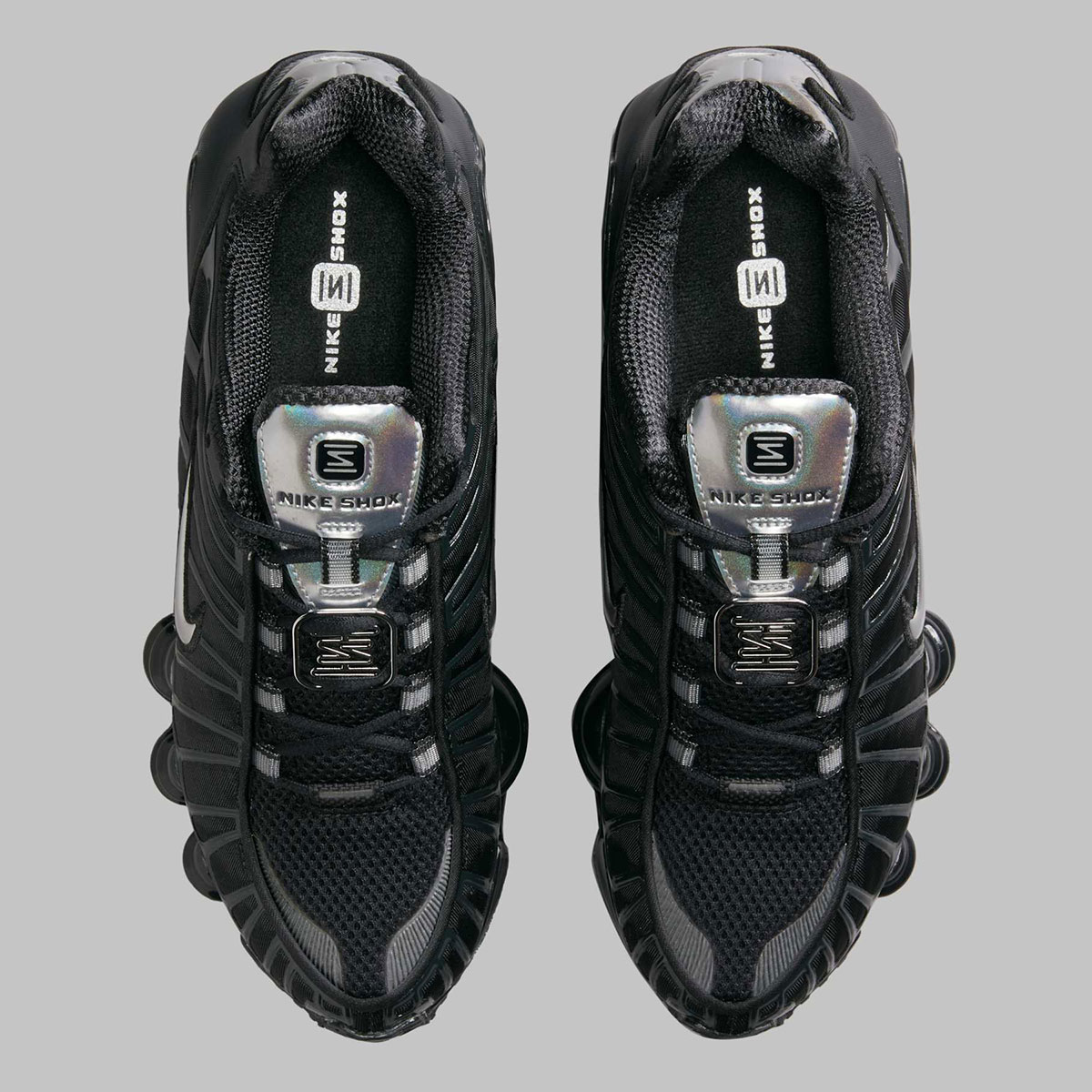 Nike Shox Tl Off Noir Metallic Silver Ib7704 001 6