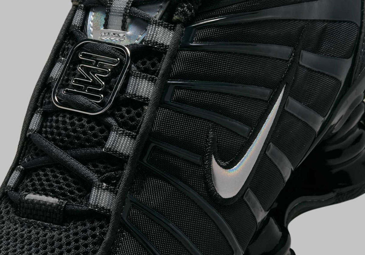 This Stealthy Nike Shox TL Comes With A Lace Lock