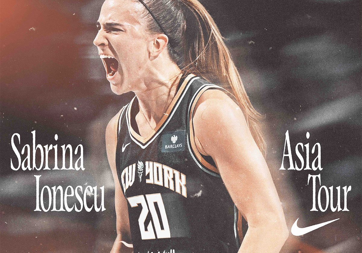 Nike Is Sending Sabrina Ionescu On Her First-Ever Asia Tour