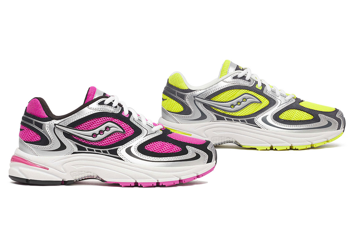 Saucony Continues The Grid Jazz 9 Retro With Two Neon Looks