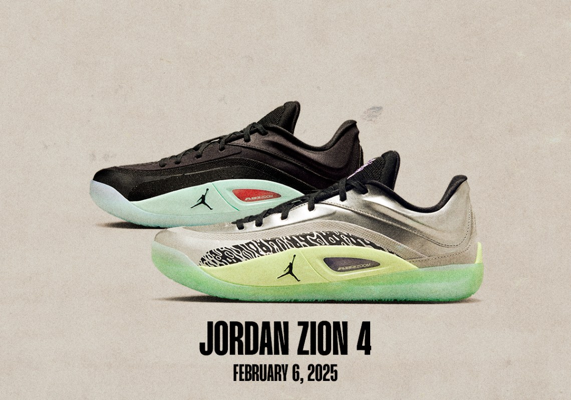 Sneaker Releases February 2 February 8 2025 Jordan Zion 4